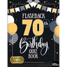 Flashback 70th Birthday Quiz Book Large Print: Turning 70 Humor and Mixed Puzzles for Adults Born in the 1950s