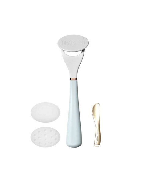 LUNAESCENT Touch-Free Skincare Applicator with Spatula by LUNAESCENT