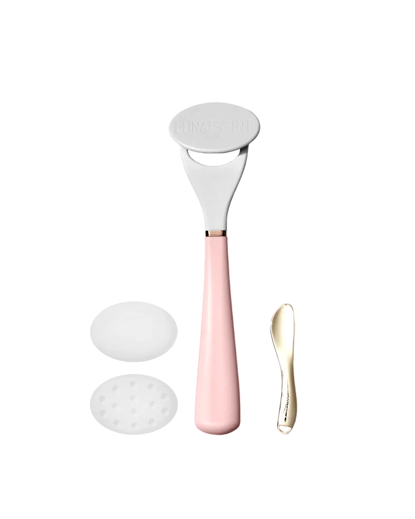 LUNAESCENT Touch-Free Skincare Applicator with Spatula by LUNAESCENT