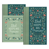 God Keeps His Promises KJV Study Bible [Sage Floral]: Understand Bible Prophecy. . .and Find Inspiration for Life