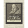 William Shakespeare's First Folio: A Photographic Facsimile