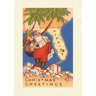 Vintage Lined Notebook Christmas Greetings from Florida