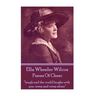 Ella Wheeler Wilcox's Poems Of Cheer: "laugh and the world laughs with you. weep and weep alone"