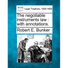 The Negotiable Instruments Law: With Annotations.