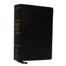 NKJV Study Bible, Premium Bonded Leather, Black, Red Letter Edition, Comfort Print: The Complete Resource for Studying God's Word