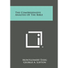 The Comprehensive Analysis of the Bible