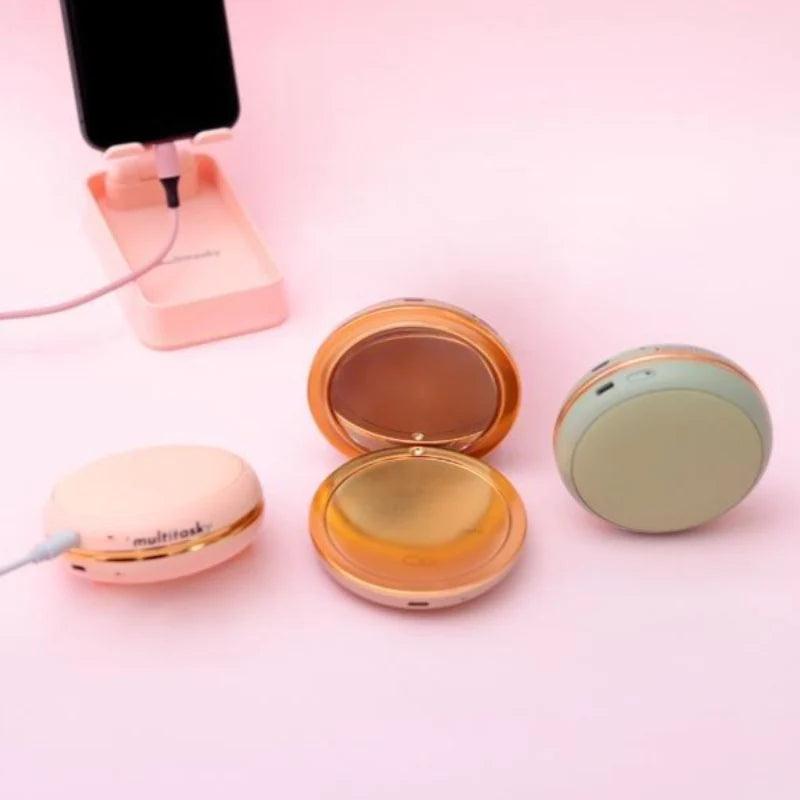 Macaron Power Bank / Hand Warmer / Mirror - Vysn