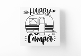 Happy Camper Adventure Sticker by WinsterCreations™ Official Store