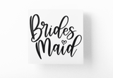 Bridesmaid Bridal Sticker by WinsterCreations™ Official Store