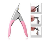 Manicure Tips Cutter Acrylic Nail Scissors False Nail Clipper U Edge Nail Art US by Plugsus Home Furniture