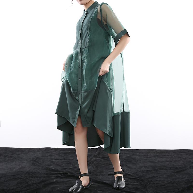 Koharu Irregular Shirt Dress by Marigold Shadows