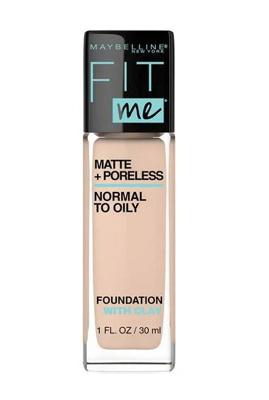 MAYBELLINE Fit Me! Matte + Poreless Foundation - Classic Ivory 120