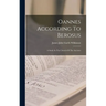 Oannes According To Berosus: A Study In The Church Of The Ancients