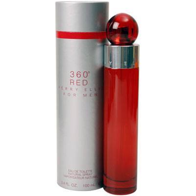 360 Red 3.4 oz EDT for men by LaBellePerfumes