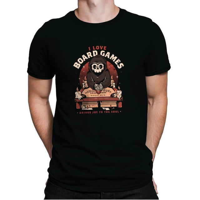 I Love Board Games - Mens Premium by RIPT Apparel - Vysn