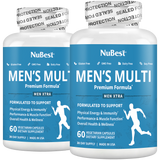 Men's Multi, Men Xtra, Energy, Immunity & Health Boost, 60 Vegan Capsules by NuBest Nutrition®