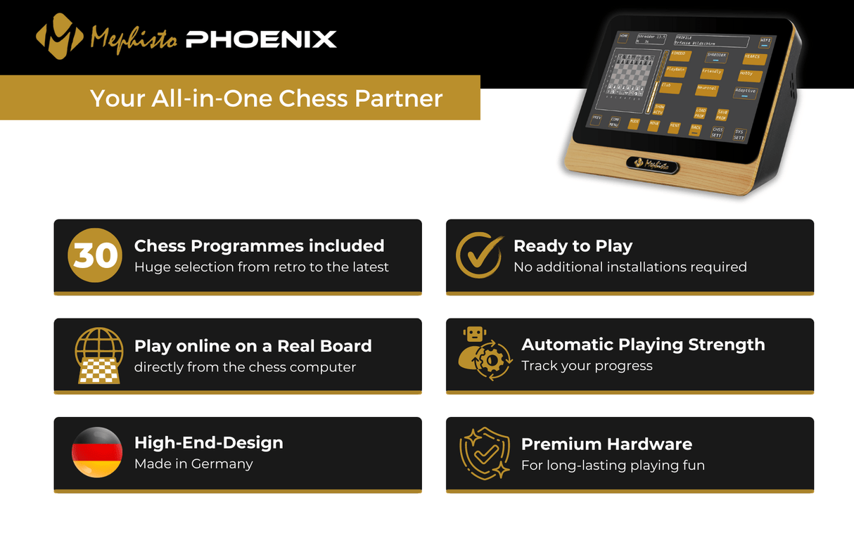 Mephisto Phoenix Chess Computer Module by Chess House