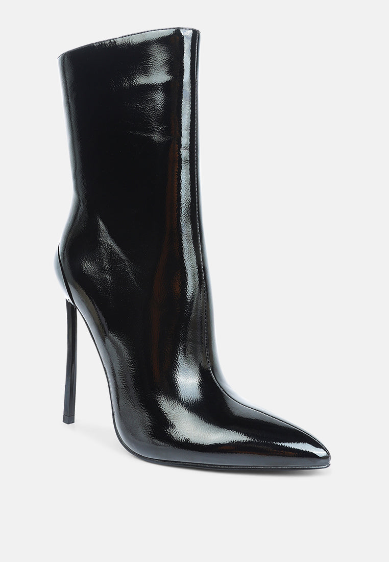 mercury stiletto ankle boots by London Rag