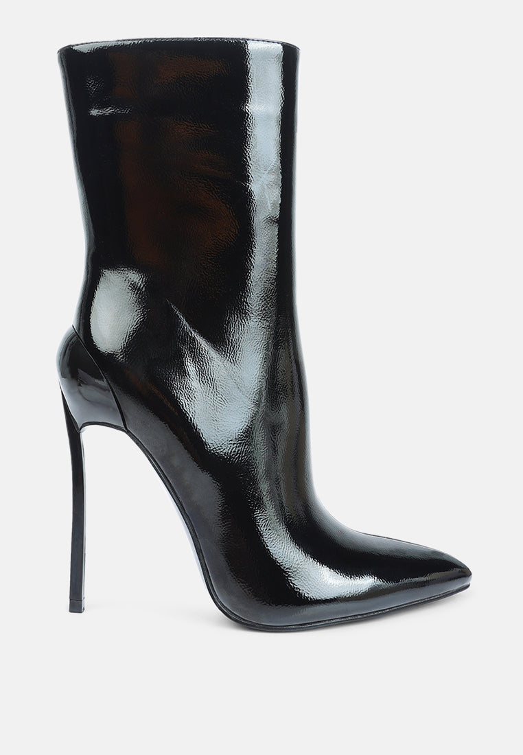 mercury stiletto ankle boots by London Rag