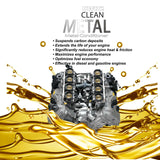 DWD2 Clean Metal™ Conditioner - Engine Oil Additive, Friction Reducer 7 oz. | Motor Oil Additive | Nano-Technology | Reduce Heat and Friction | Enhance Engine Performance | Increase Fuel Economy by The DWD2 System, Inc.