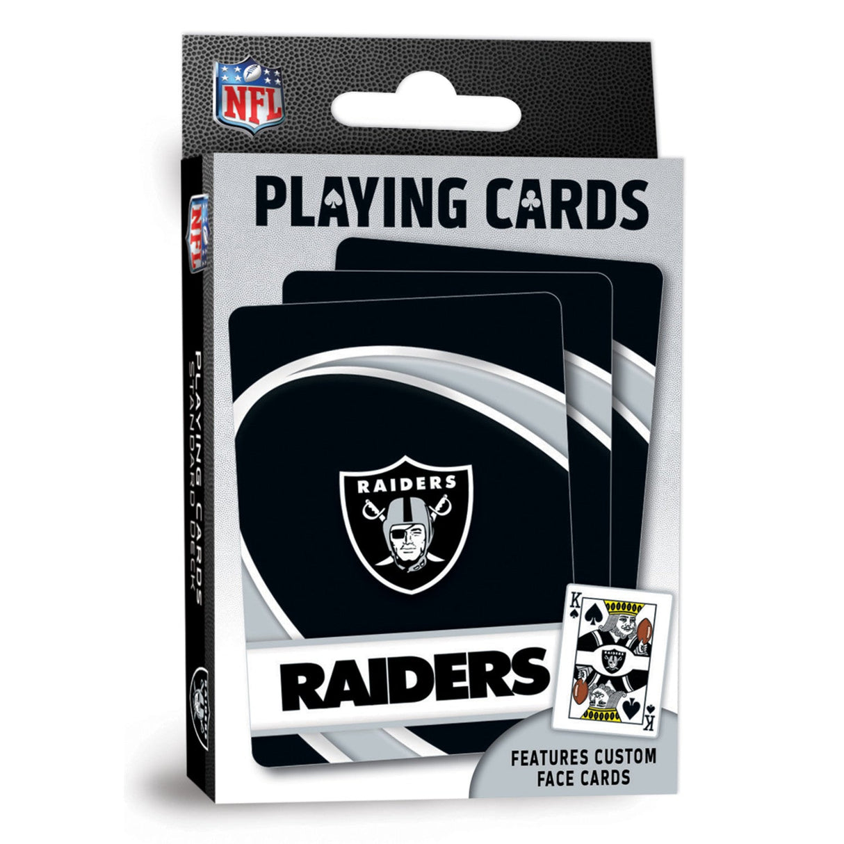 Las Vegas Raiders Playing Cards - 54 Card Deck by MasterPieces Puzzle Company INC