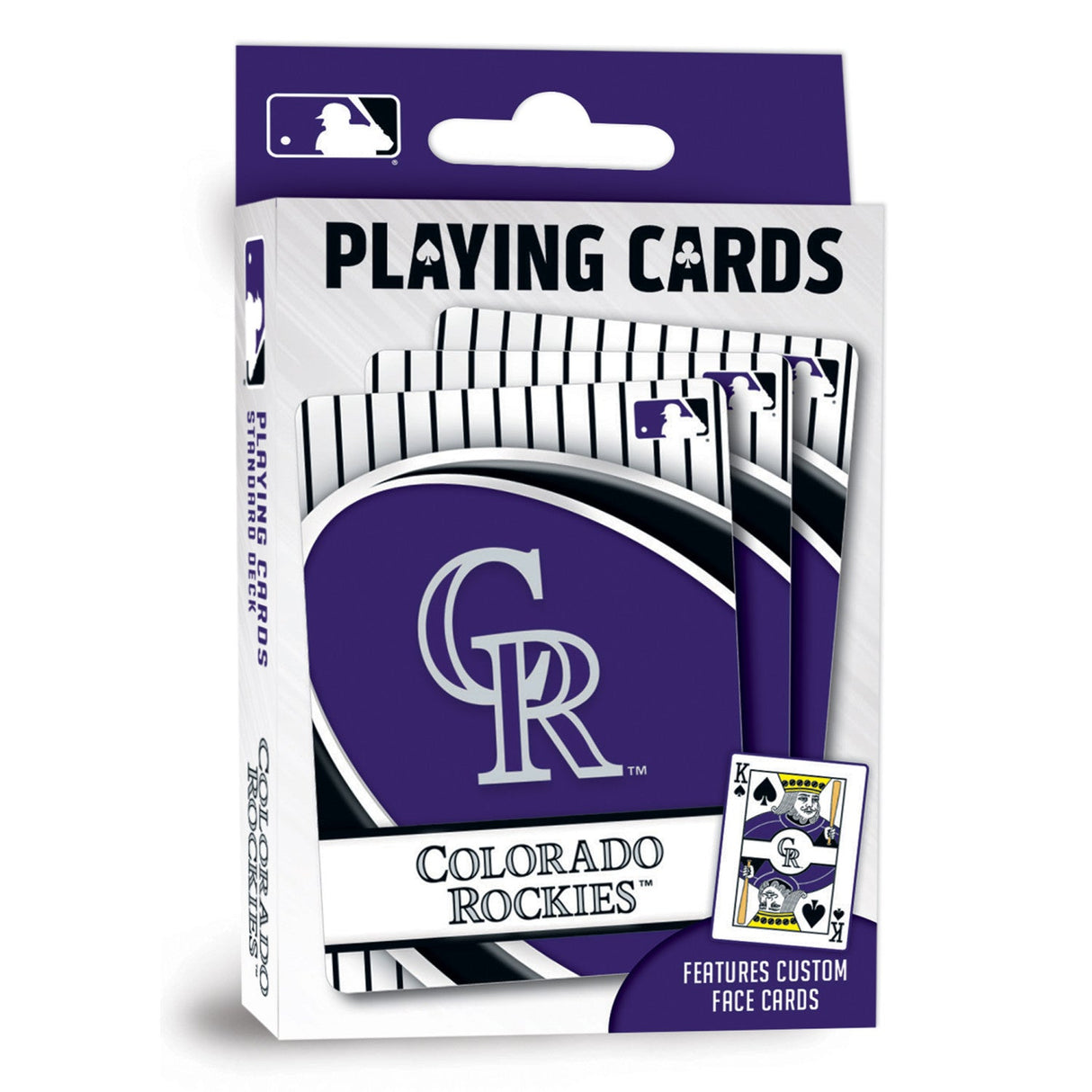 Colorado Rockies Playing Cards - 54 Card Deck by MasterPieces Puzzle Company INC