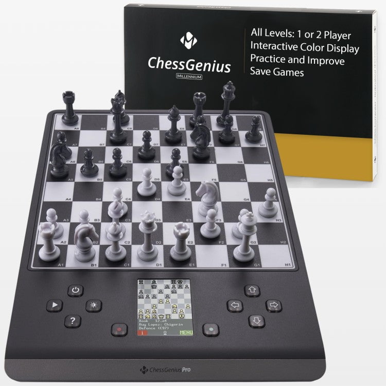 Millennium Chess Computer - Chess Genius PRO - 2024 Edition by Chess House