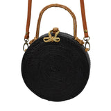 MILLY BAG IN BLACK & TAN by POPPY + SAGE