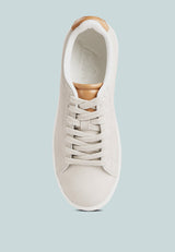 Minky Lace Up Casual Sneakers by London Rag