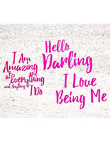 Mirror Mirror - Mirror Affirmation Decals by PleaseNotes