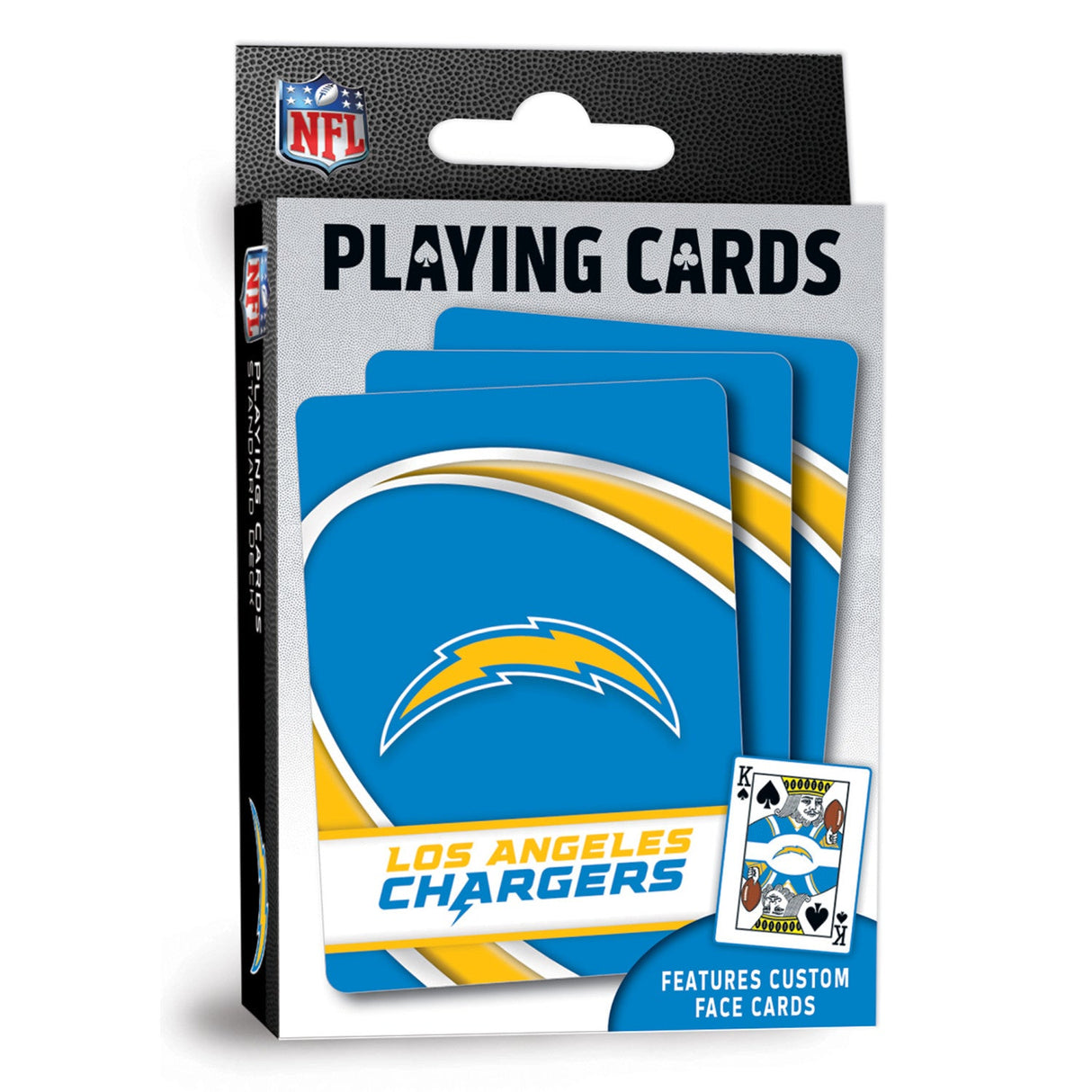 Los Angeles Chargers Playing Cards - 54 Card Deck by MasterPieces Puzzle Company INC