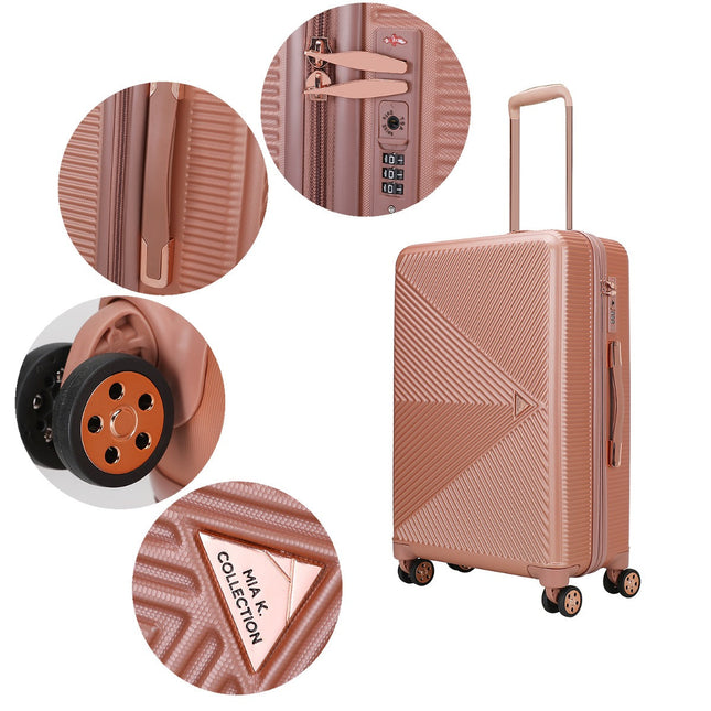 Felicity Spinner Luggage Set by MKF Collection by Mia K.