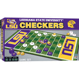 LSU Tigers Checkers Board Game by MasterPieces Puzzle Company INC