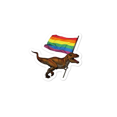 LGBT-Rex stickers by Proud Libertarian