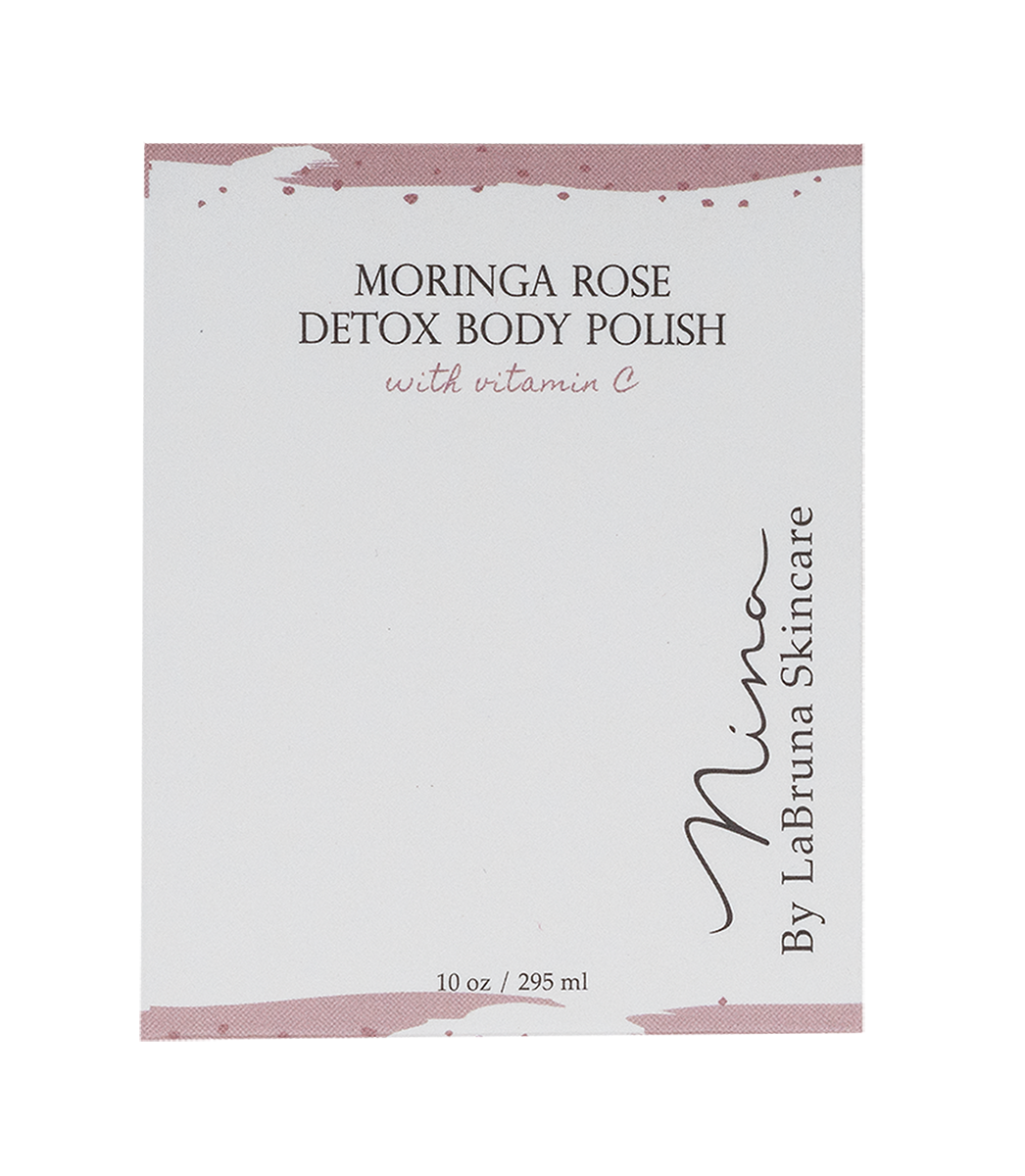 Moringa Rose Detox Body Polish with Vitamin C by LaBruna Skincare