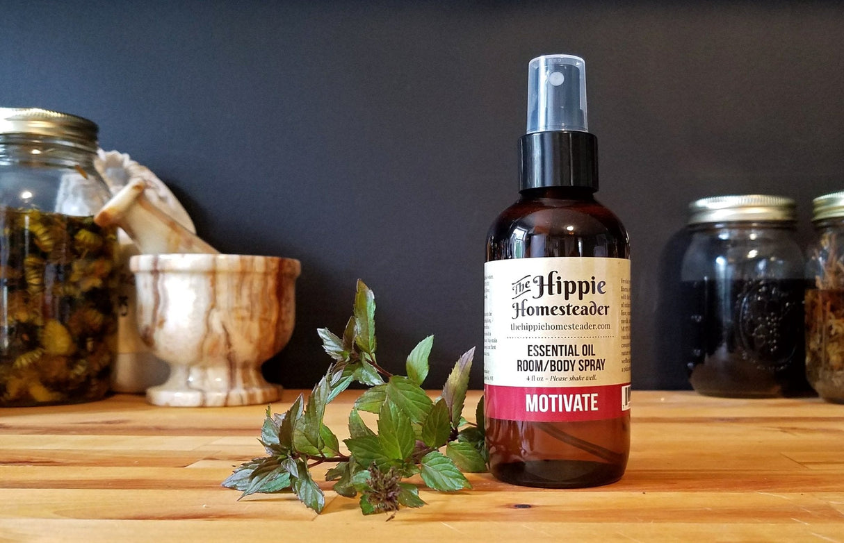 MOTIVATE Room & Body Spray by The Hippie Homesteader, LLC