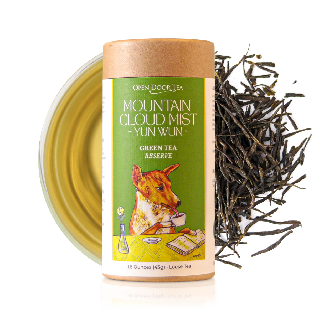 Mountain Cloud Mist by Open Door Tea CT