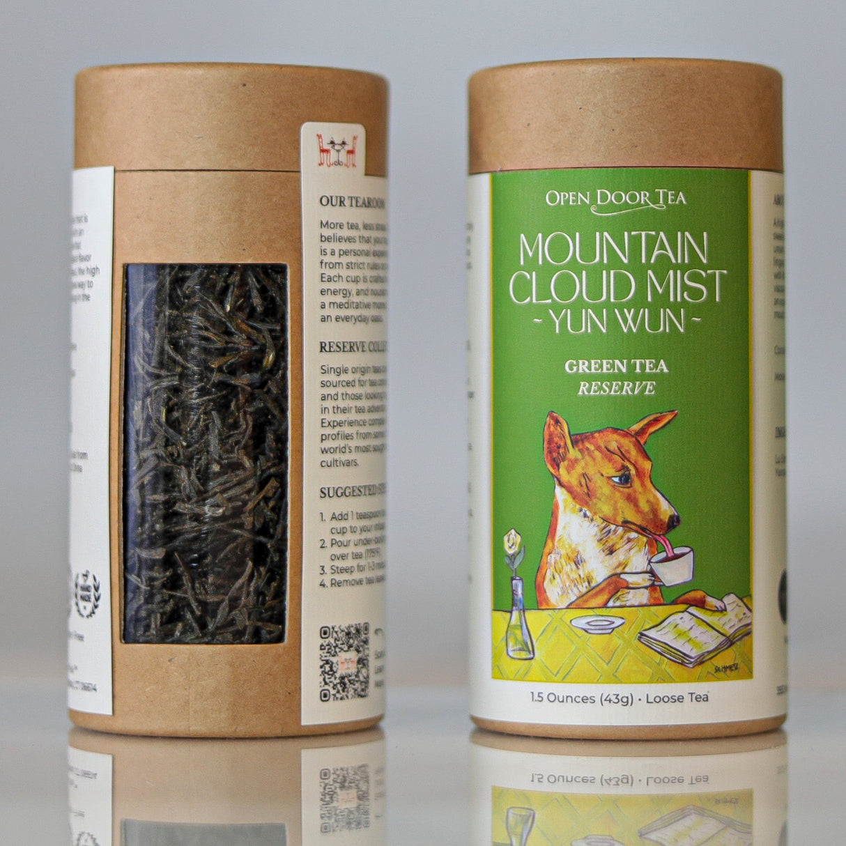 Mountain Cloud Mist by Open Door Tea CT