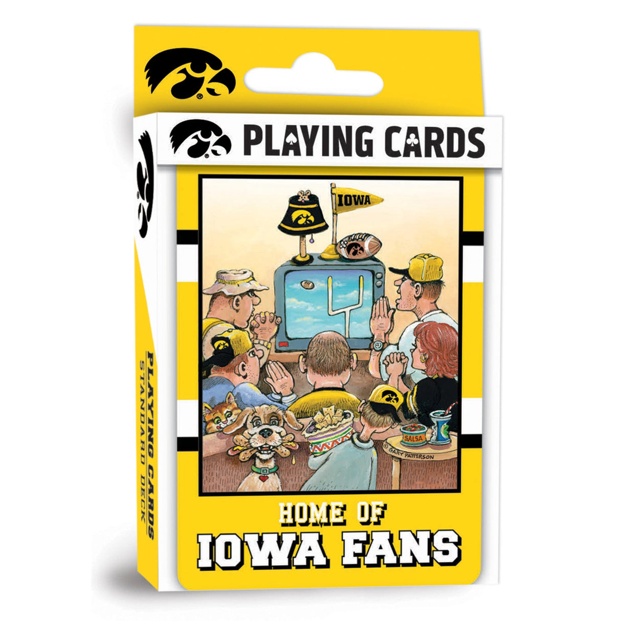 Iowa Hawkeyes Fan Deck Playing Cards - 54 Card Deck by MasterPieces Puzzle Company INC