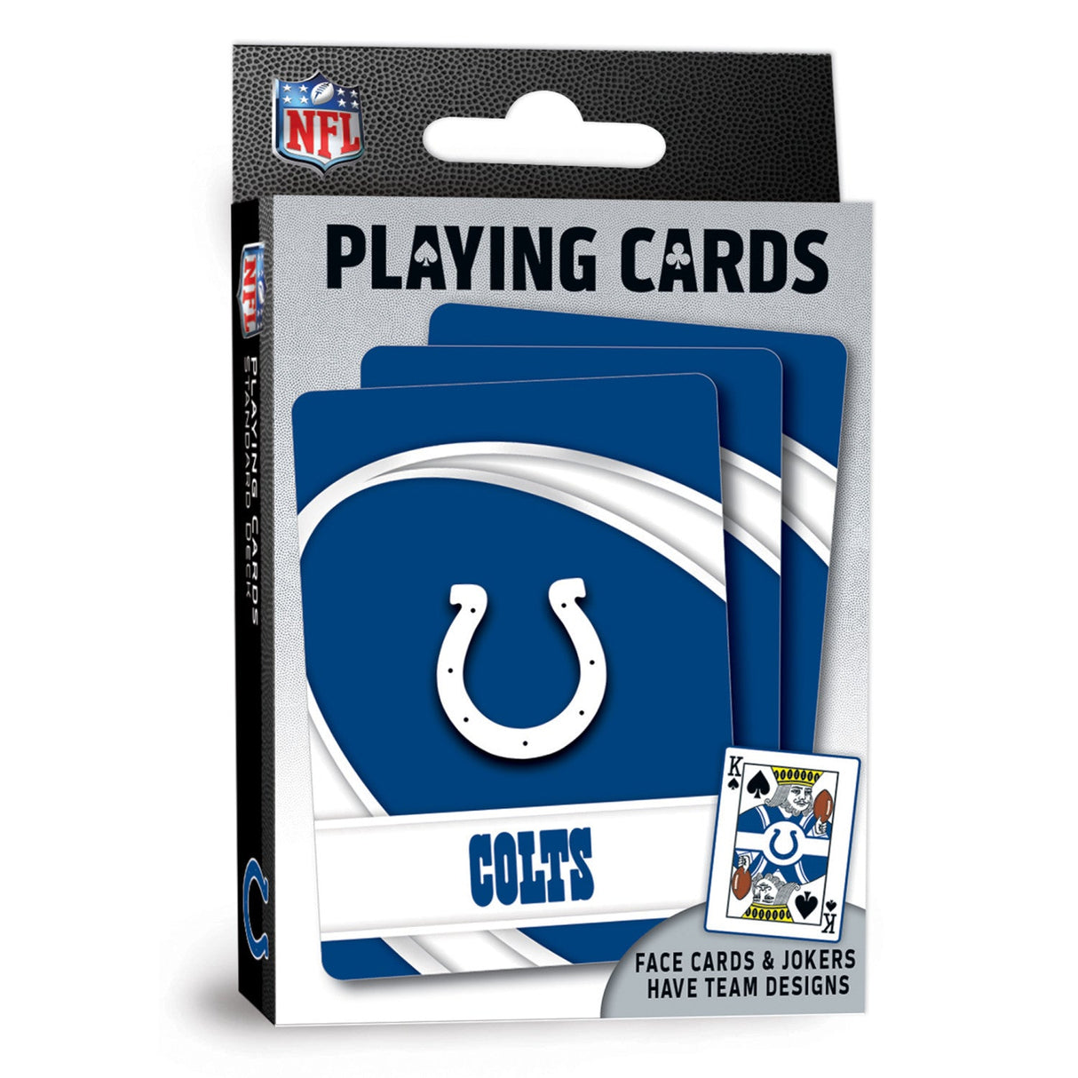 Indianapolis Colts Playing Cards - 54 Card Deck by MasterPieces Puzzle Company INC