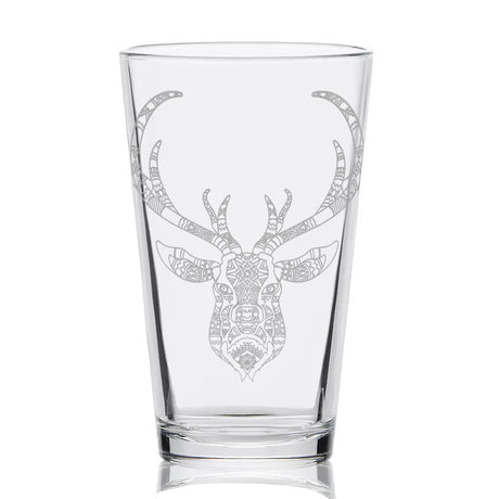 MYSTIC ANIMAL Pint Glasses by LumEngrave