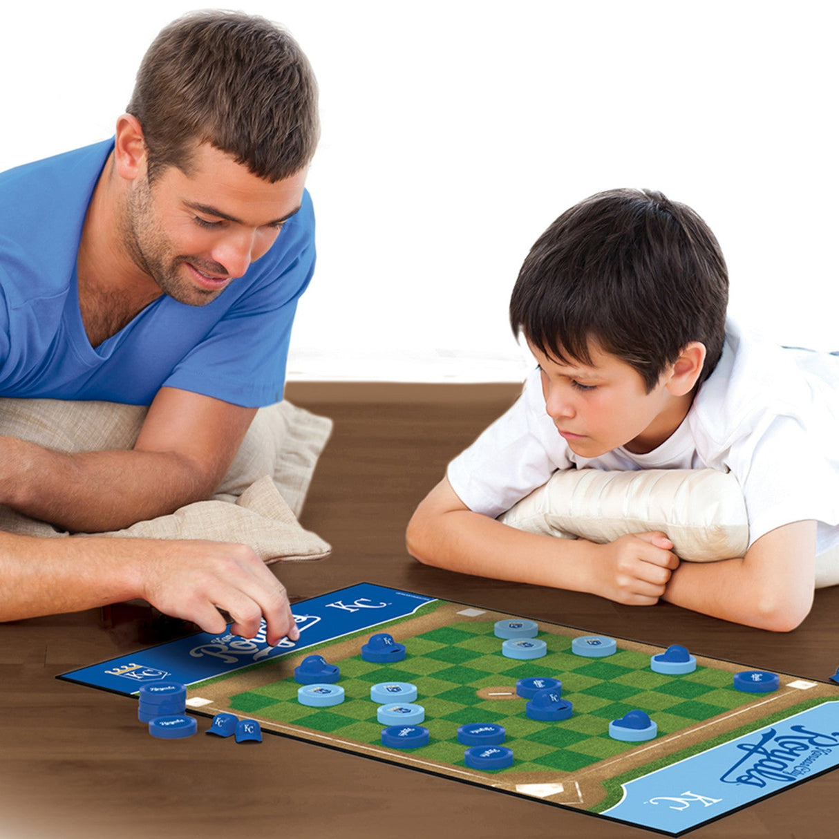 Kansas City Royals Checkers Board Game by MasterPieces Puzzle Company INC