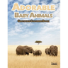Adorable Baby Animals Grayscale Coloring Book: 32 Sweet Pictures to Color Featuring Baby Camels, Pigs, Ducks, and Much More