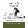 Aesop's fables: Coloring book