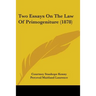 Two Essays On The Law Of Primogeniture (1878)