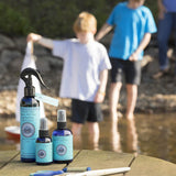 Summer Camp Bug Repellent Spray for Kids by Nantucket Spider & Nantucket Footprint