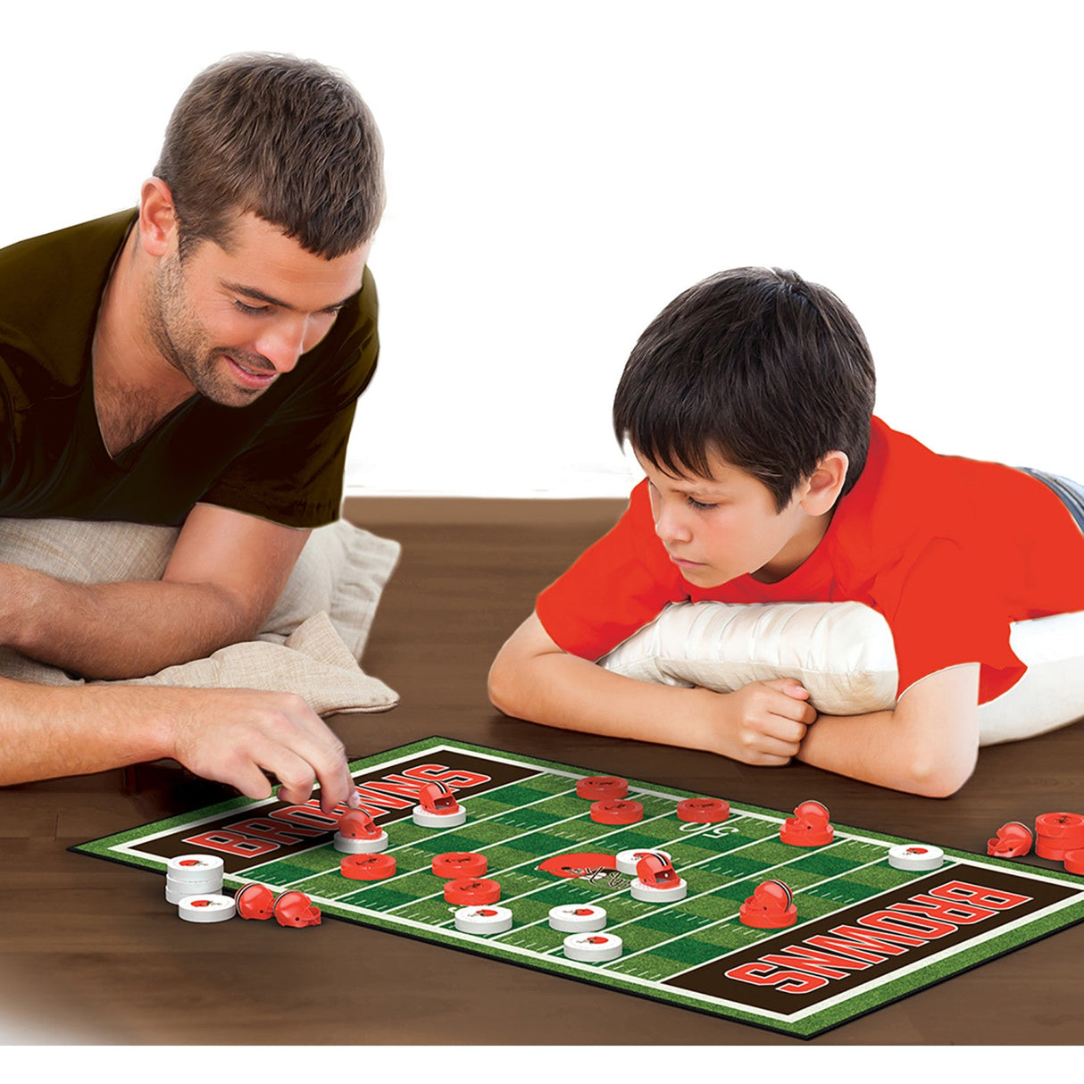 Cleveland Browns Checkers Board Game by MasterPieces Puzzle Company INC