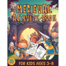 Medieval activity book for kids ages 3-8: medieval knights themed gift for kids ages 3 and up