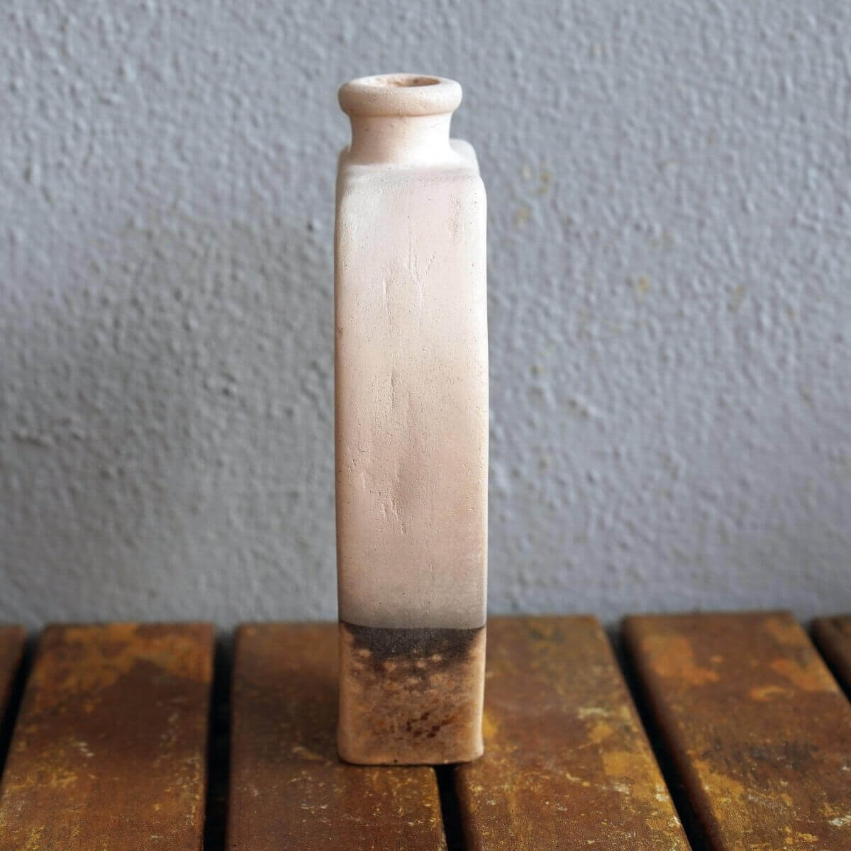 Nozomu Ceramic Raku Pottery Vase by RAAQUU