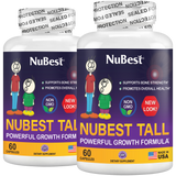 NuBest Tall, Powerful Growth for Kids & Teens (5+), Non-Milk Drinkers, 60 Capsules by NuBest Nutrition®